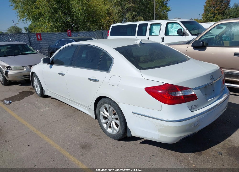2012 HYUNDAI GENESIS 3.8 VIN: KMHGC4DD4CU195815