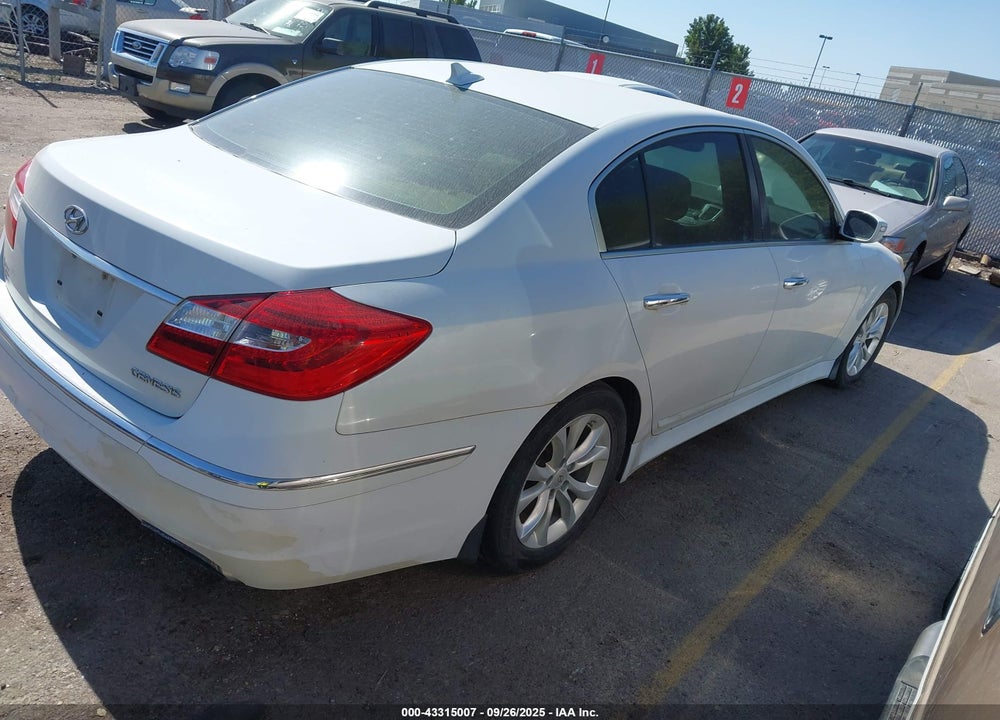 2012 HYUNDAI GENESIS 3.8 VIN: KMHGC4DD4CU195815