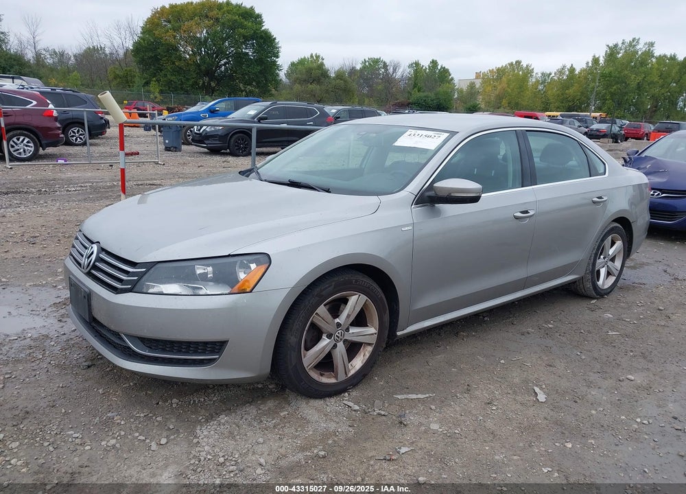 2014 VOLKSWAGEN PASSAT 1.8T WOLFSBURG EDITION VIN: 1VWAT7A31EC048963