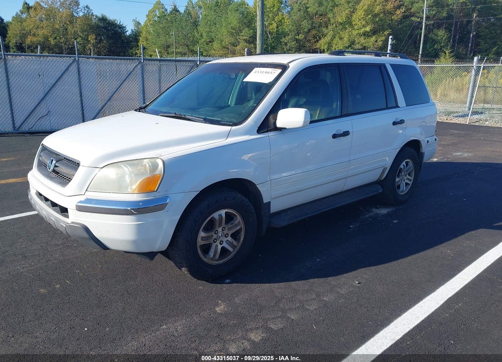 2003 HONDA PILOT EX-L VIN: 2HKYF186X3H574743
