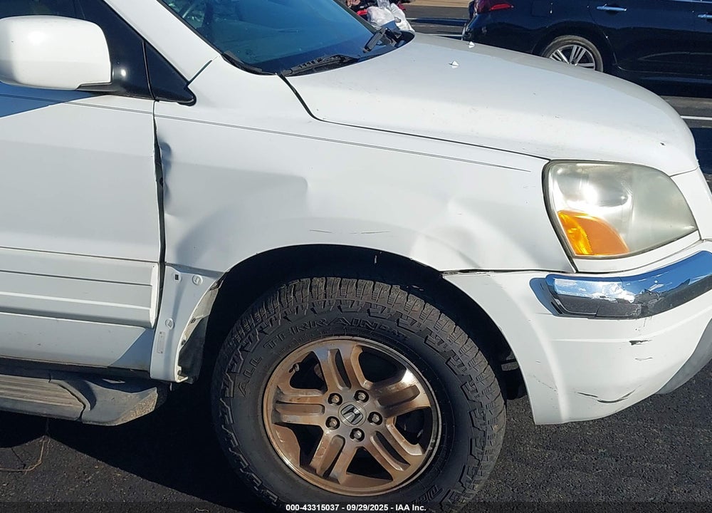 2003 HONDA PILOT EX-L VIN: 2HKYF186X3H574743