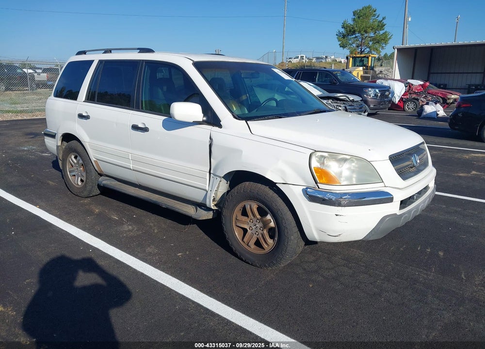 2003 HONDA PILOT EX-L VIN: 2HKYF186X3H574743