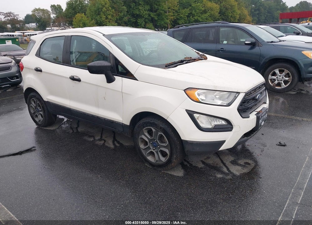 2018 FORD ECOSPORT S VIN: MAJ3P1RE4JC210443