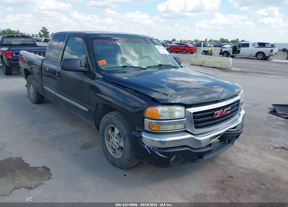 2004 GMC SIERRA 1500 SLE VIN: 2GTEC19V141409538