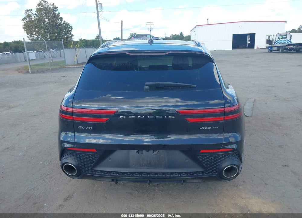 2022 GENESIS GV70 3.5T AWD SPORT VIN: KMUMCDTC1NU040994