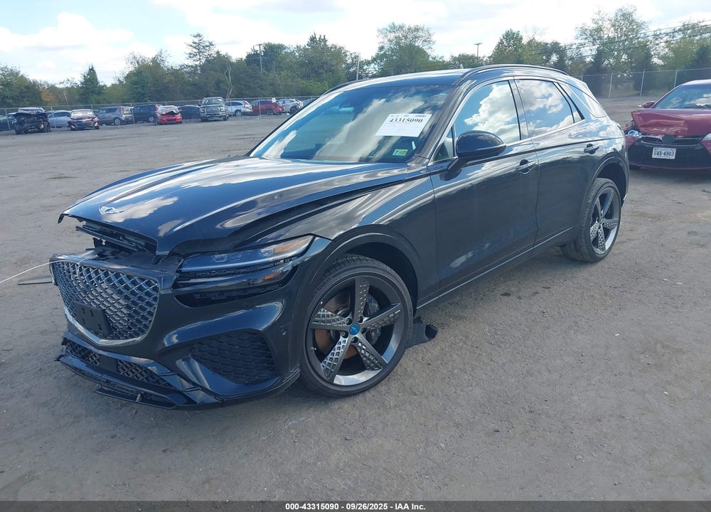 2022 GENESIS GV70 3.5T AWD SPORT VIN: KMUMCDTC1NU040994