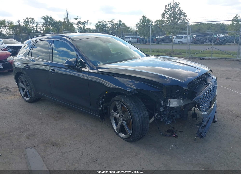 2022 GENESIS GV70 3.5T AWD SPORT VIN: KMUMCDTC1NU040994