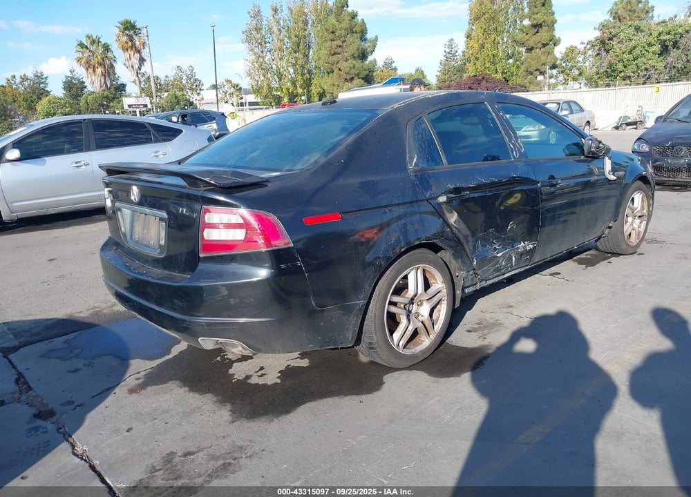 2007 ACURA TL 3.2 VIN: 19UUA66217A048977