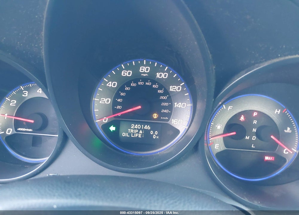 2007 ACURA TL 3.2 VIN: 19UUA66217A048977
