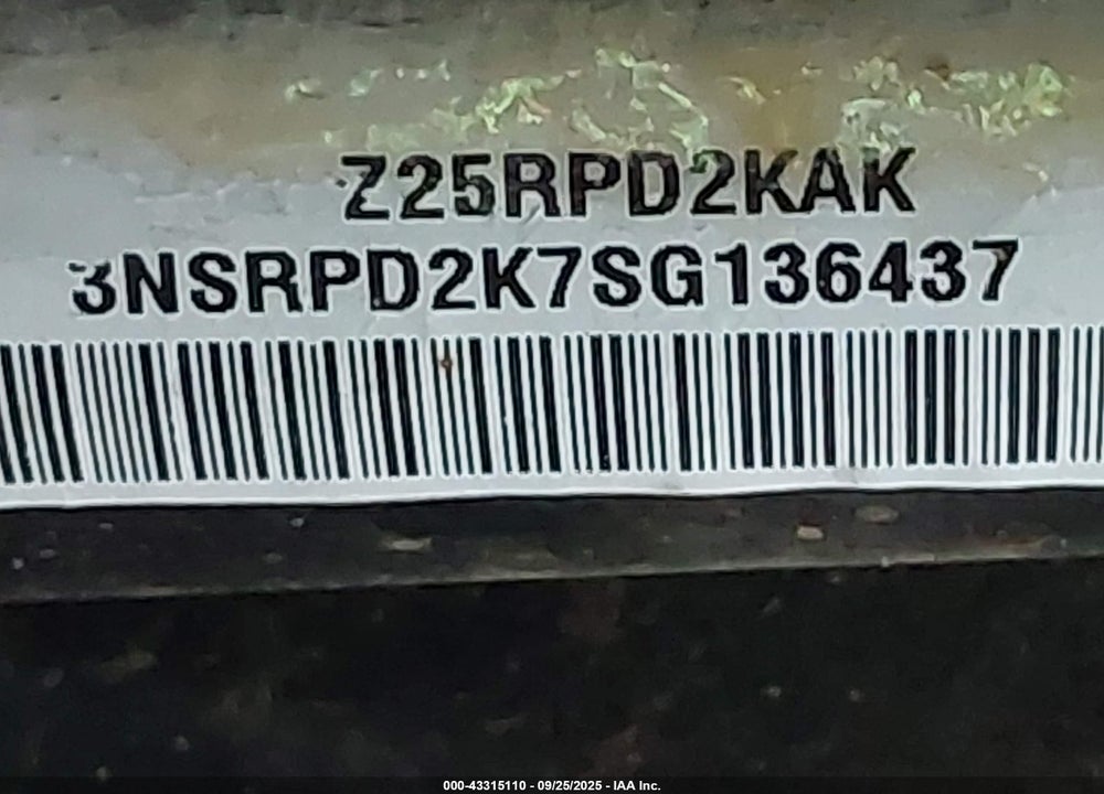 2025 POLARIS RZR PRO R ULTIMATE VIN: 3NSRPD2K7SG136437