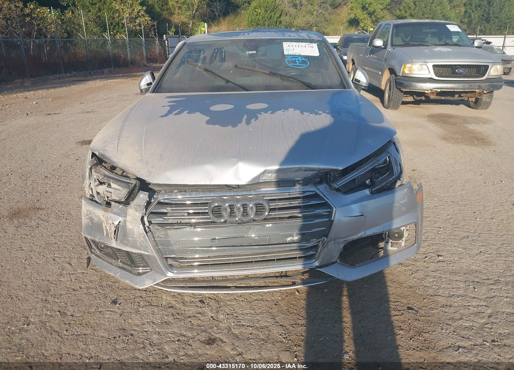 2017 AUDI A4 2.0T PREMIUM VIN: WAUFNAF42HA158645