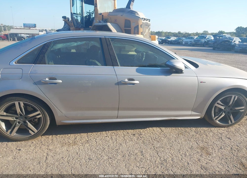 2017 AUDI A4 2.0T PREMIUM VIN: WAUFNAF42HA158645
