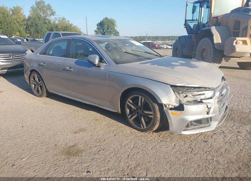 2017 AUDI A4 2.0T PREMIUM VIN: WAUFNAF42HA158645