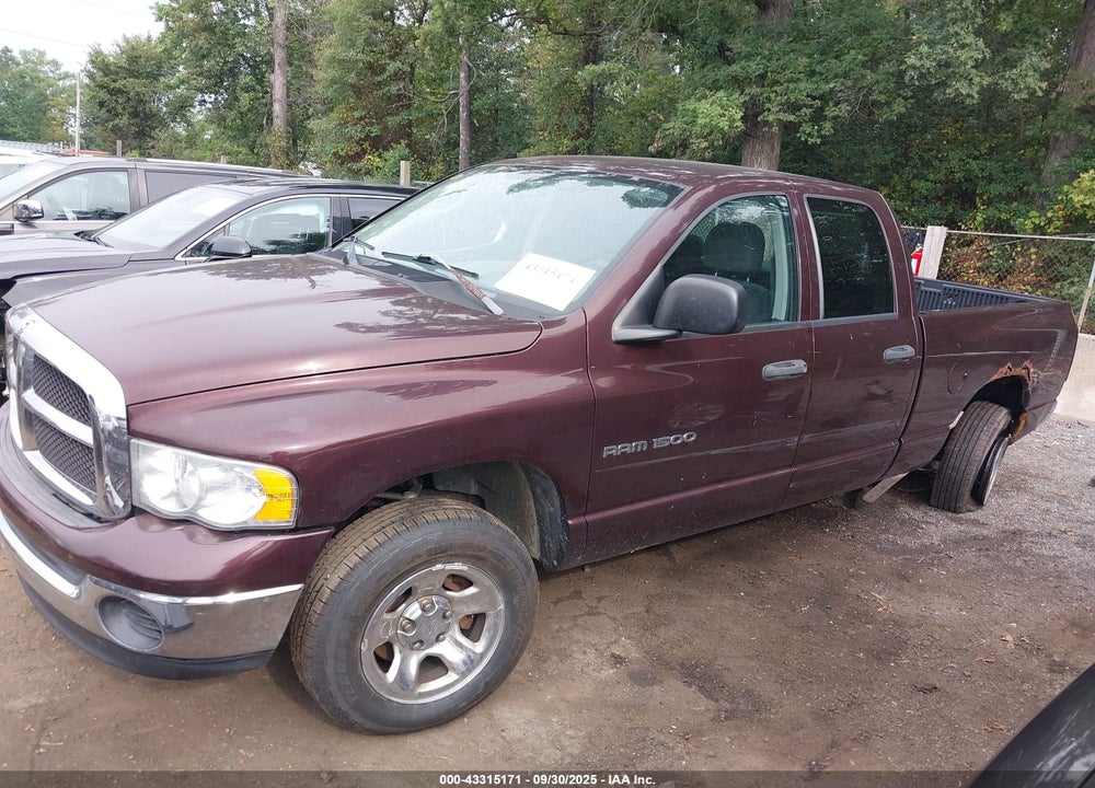 2004 DODGE RAM 1500 SLT/LARAMIE VIN: 1D7HU18N84S760917