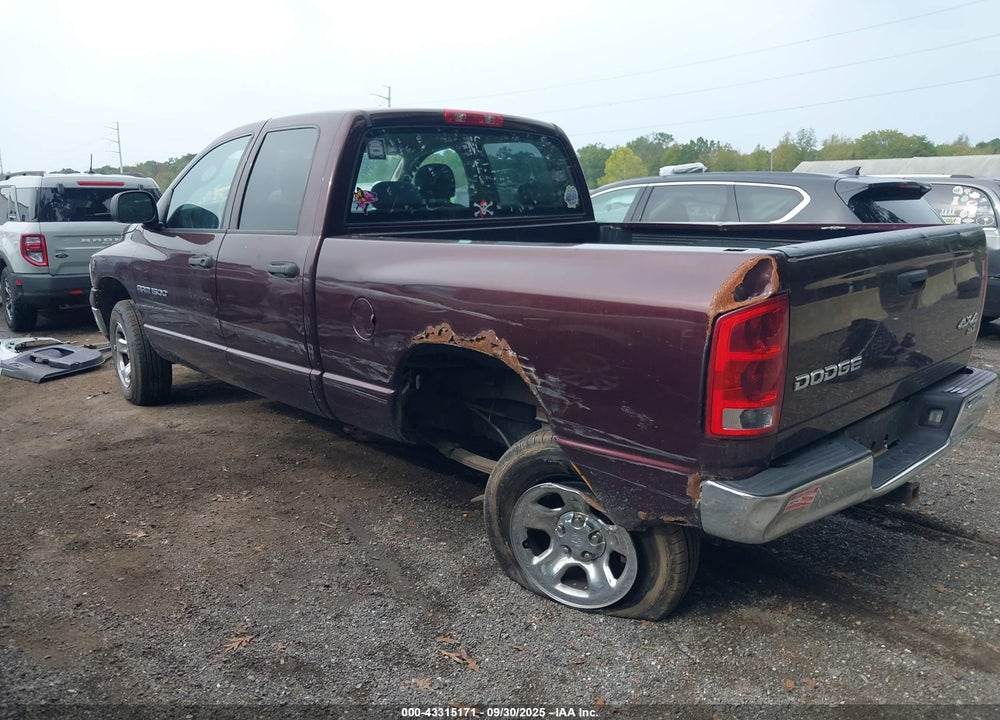 2004 DODGE RAM 1500 SLT/LARAMIE VIN: 1D7HU18N84S760917
