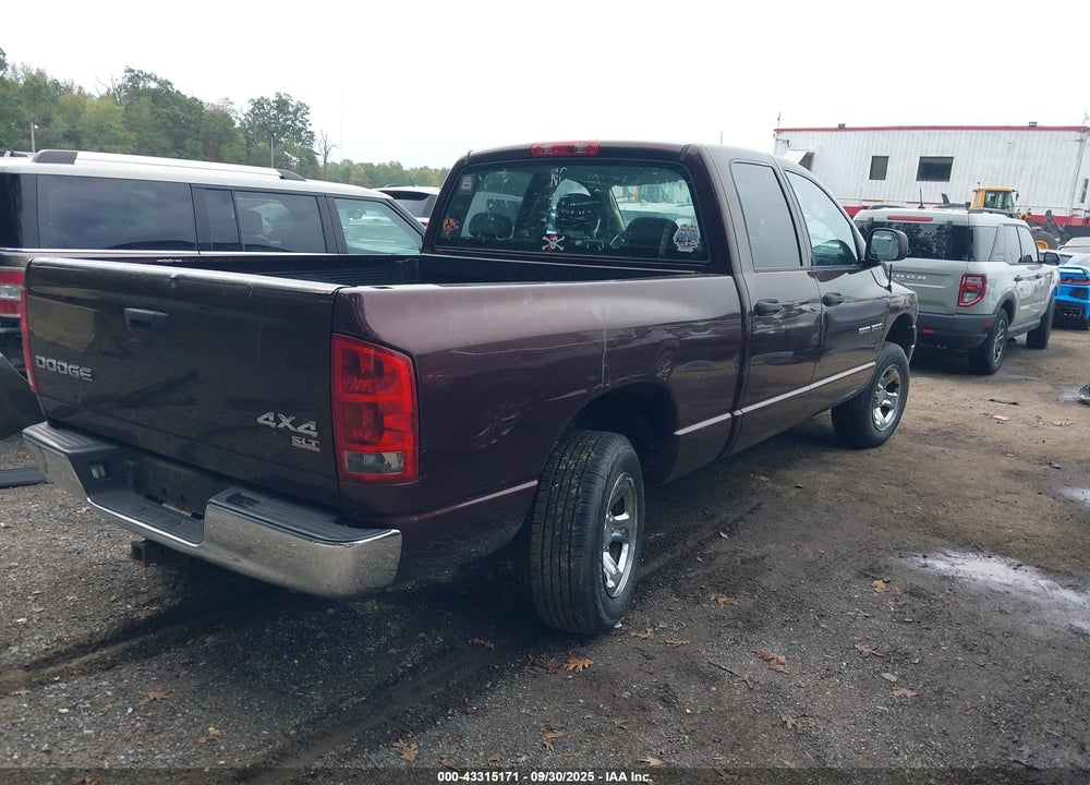 2004 DODGE RAM 1500 SLT/LARAMIE VIN: 1D7HU18N84S760917