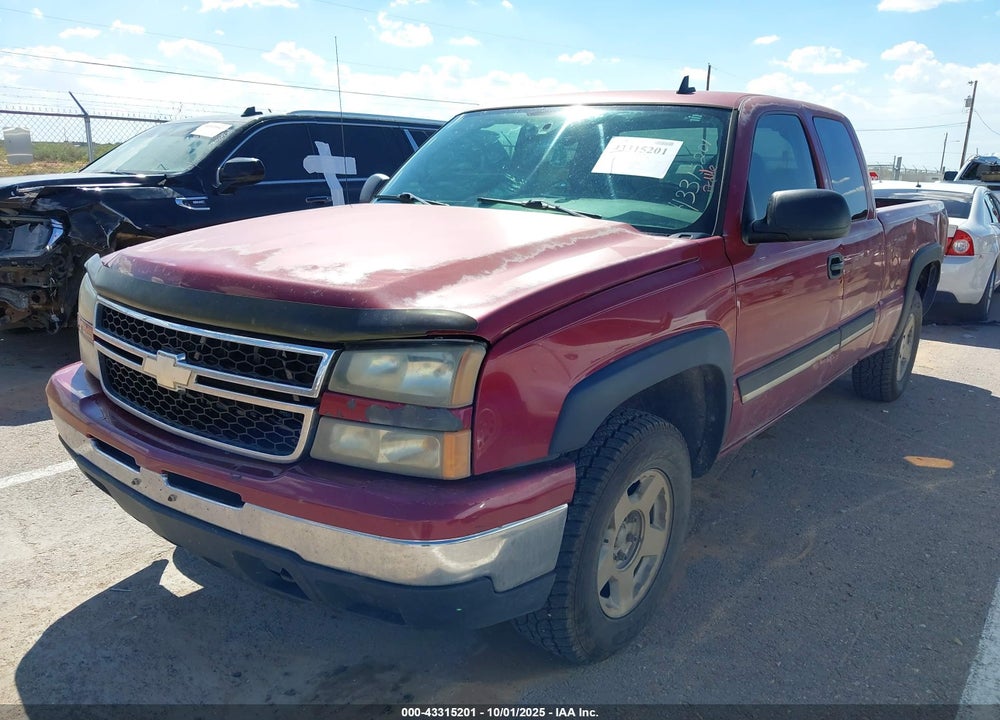 2006 CHEVROLET SILVERADO 1500 LT1 VIN: 1GCEK19B06E167108