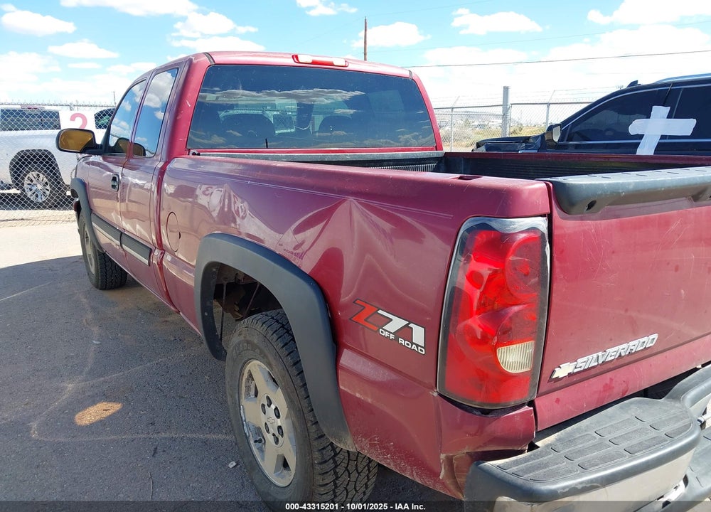 2006 CHEVROLET SILVERADO 1500 LT1 VIN: 1GCEK19B06E167108