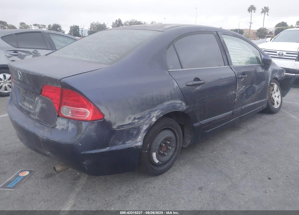 2008 HONDA CIVIC LX VIN: 1HGFA16538L061242