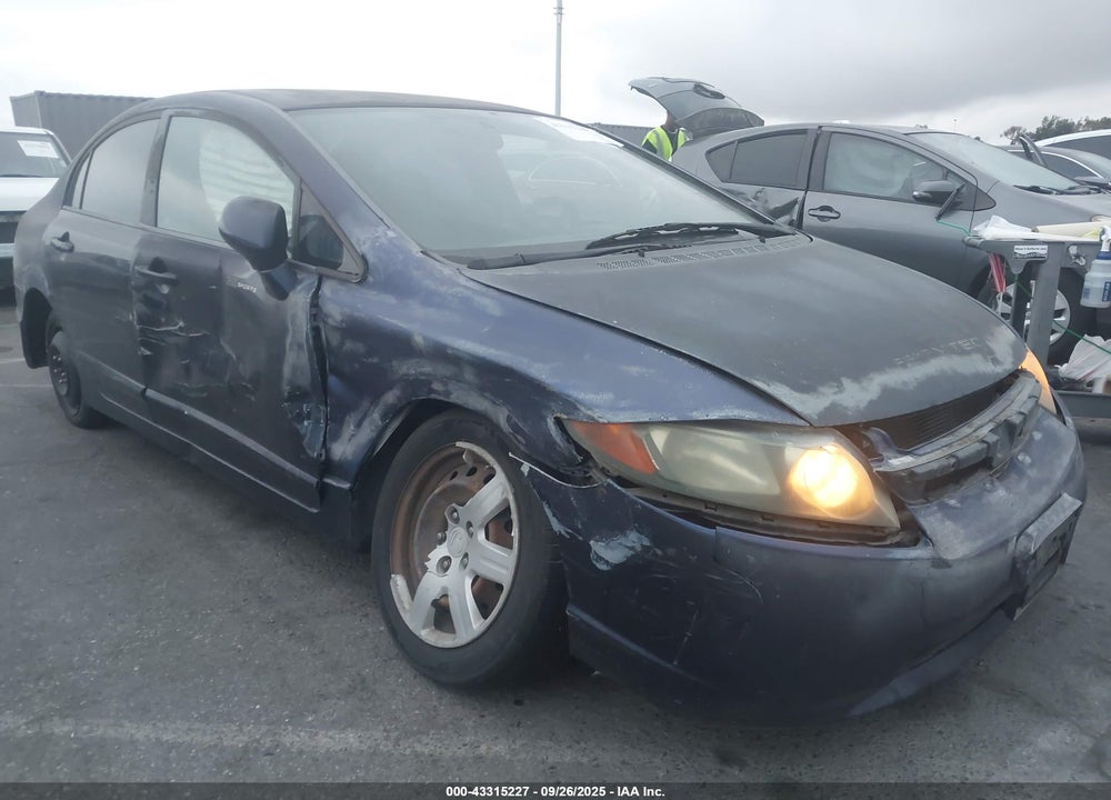 2008 HONDA CIVIC LX VIN: 1HGFA16538L061242