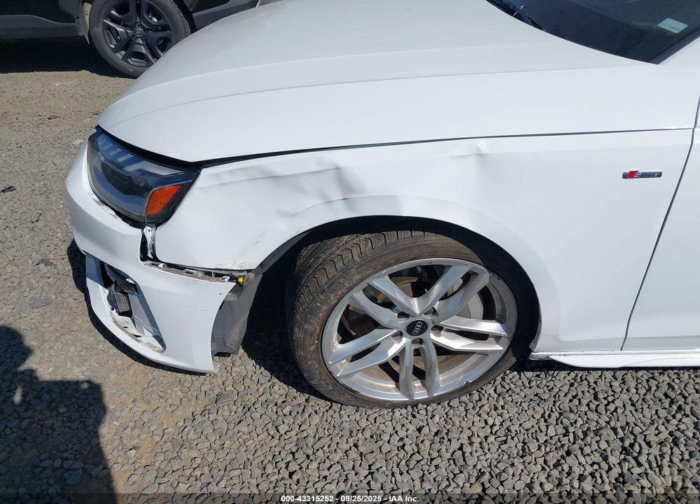 2024 AUDI A4 VIN: WAUEAAF46RN012881