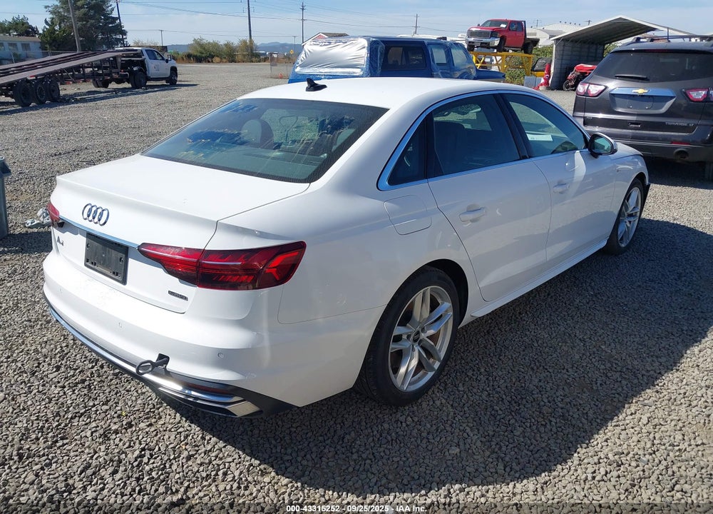 2024 AUDI A4 VIN: WAUEAAF46RN012881
