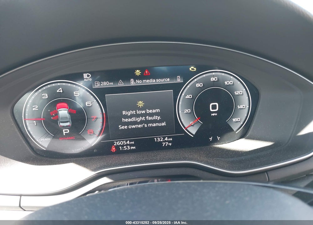 2024 AUDI A4 VIN: WAUEAAF46RN012881