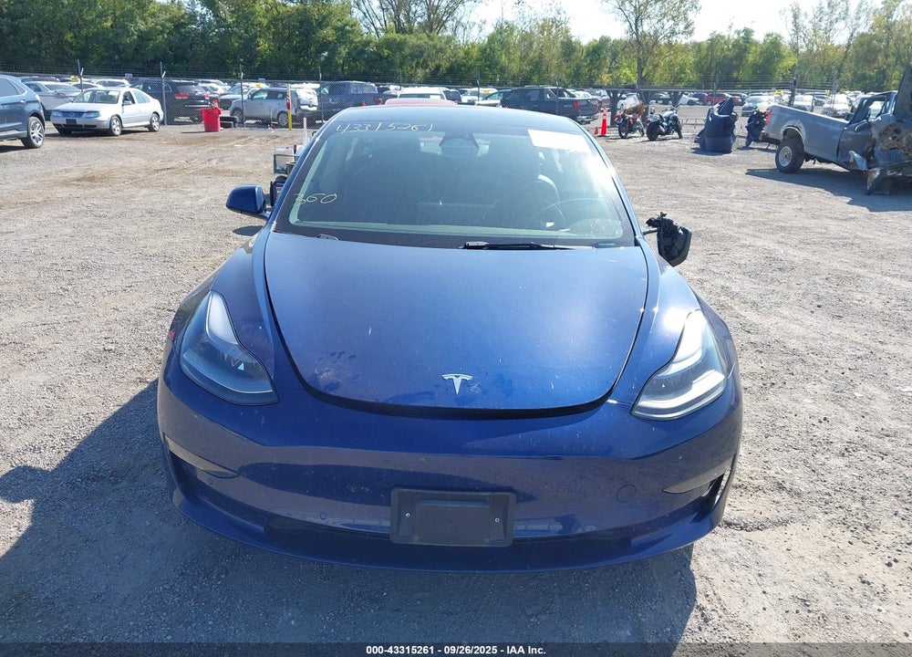 2022 TESLA MODEL 3 VIN: 5YJ3E1EB8NF190928