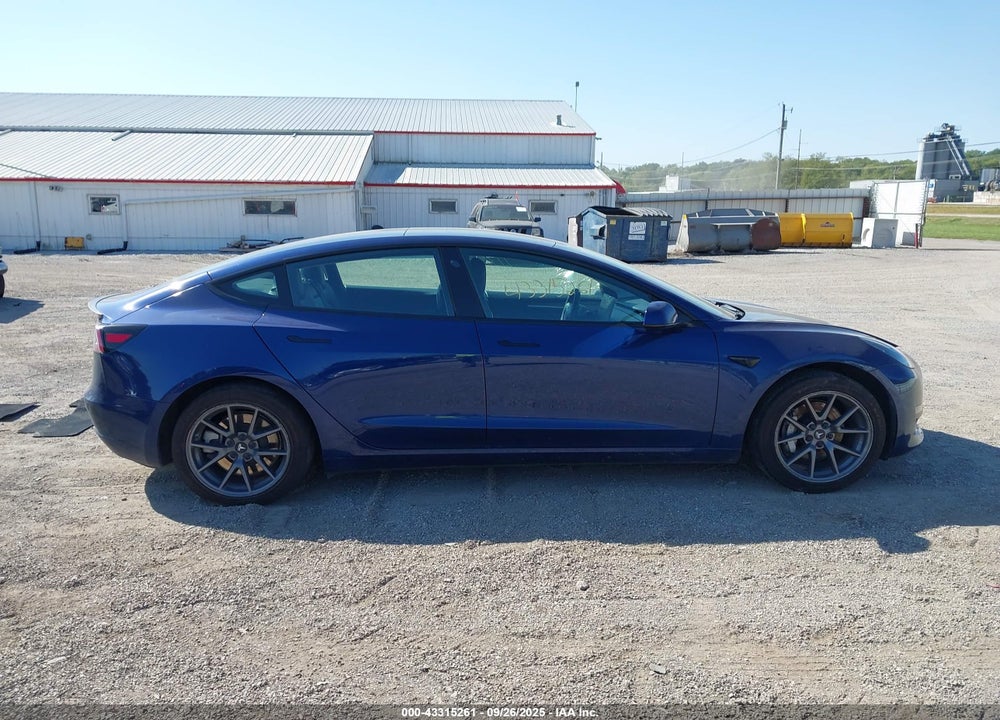 2022 TESLA MODEL 3 VIN: 5YJ3E1EB8NF190928