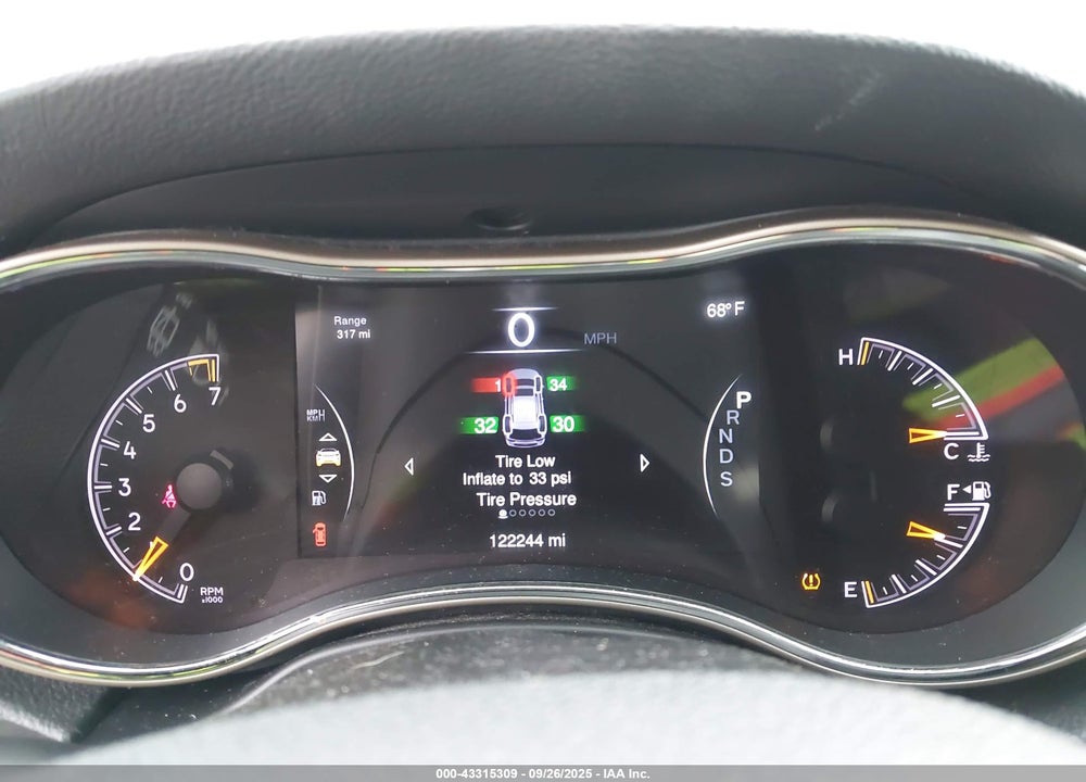 2015 JEEP GRAND CHEROKEE LAREDO VIN: 1C4RJFAG6FC908835