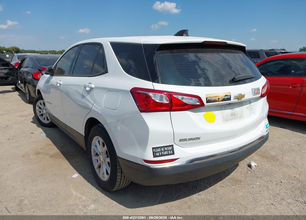 2018 CHEVROLET EQUINOX LS VIN: 3GNAXHEV7JS583025