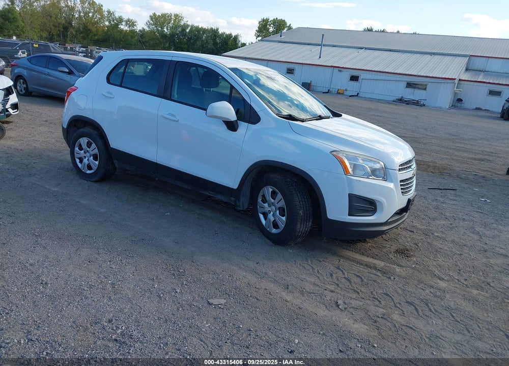2016 CHEVROLET TRAX 1LS VIN: KL7CJKSB9GB511657