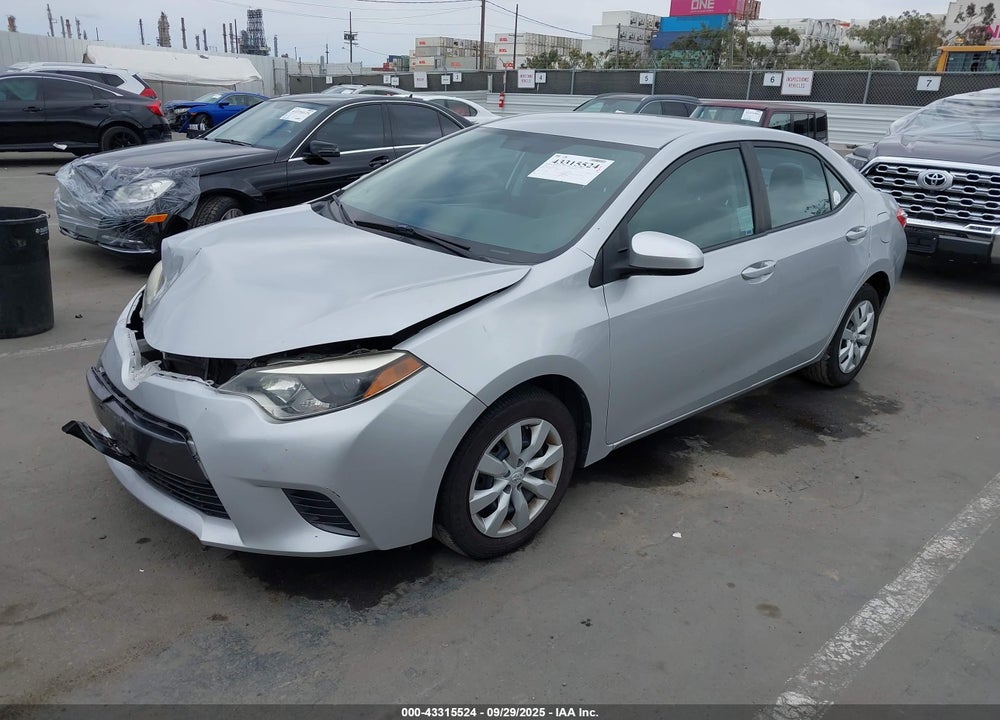 2016 TOYOTA COROLLA VIN: 5YFBURHE6GP523489