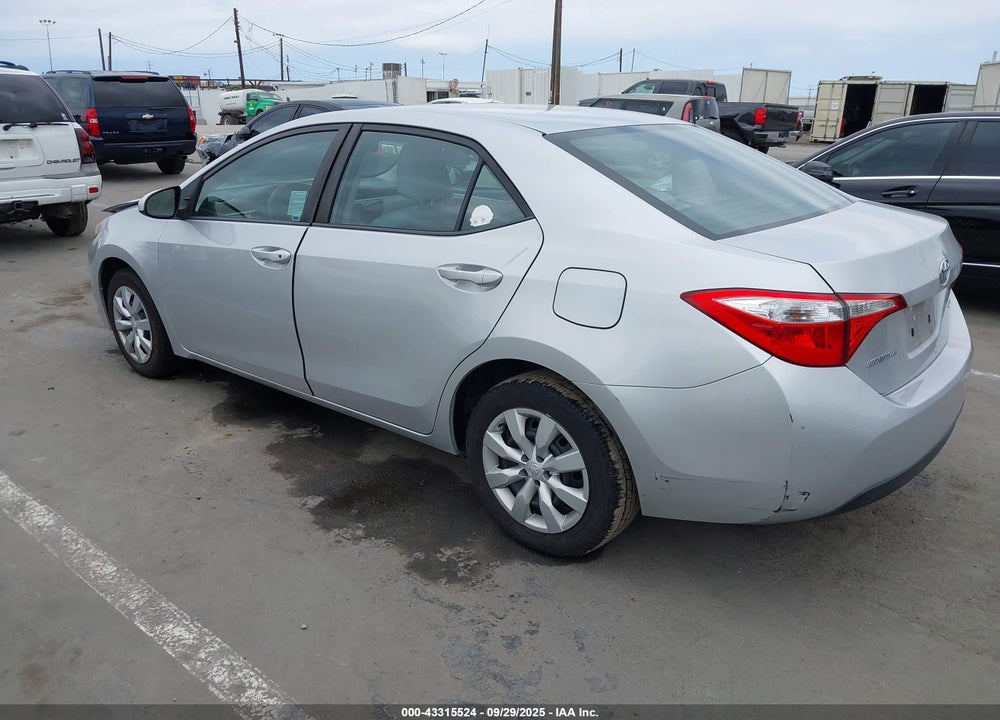 2016 TOYOTA COROLLA VIN: 5YFBURHE6GP523489