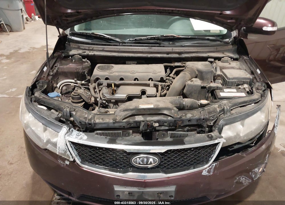 2010 KIA FORTE EX VIN: KNAFU4A26A5855308