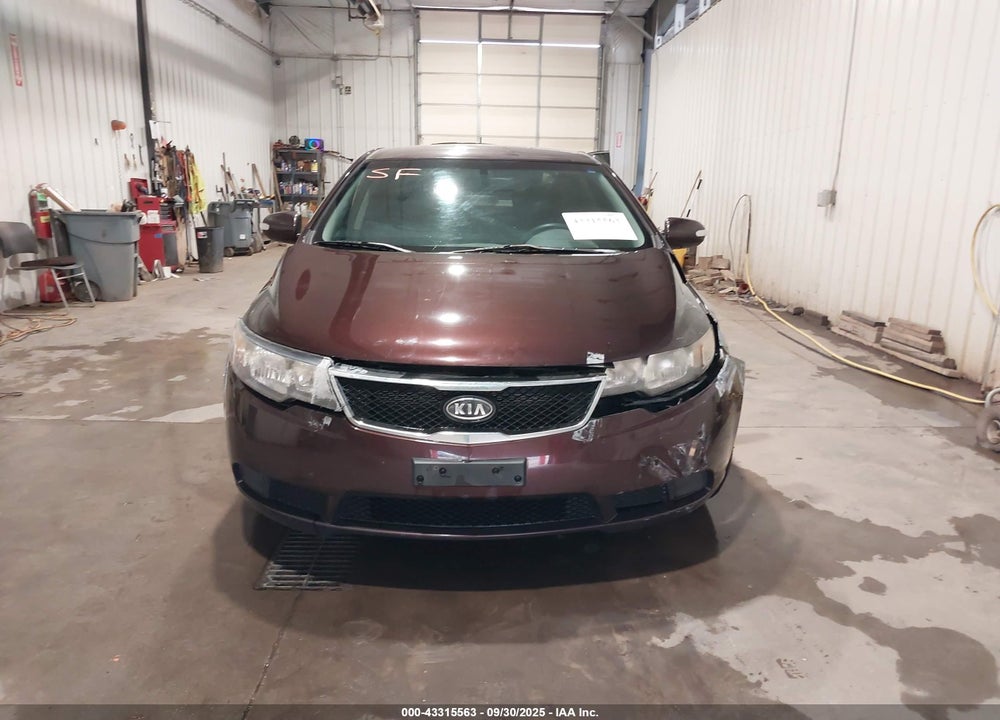 2010 KIA FORTE EX VIN: KNAFU4A26A5855308