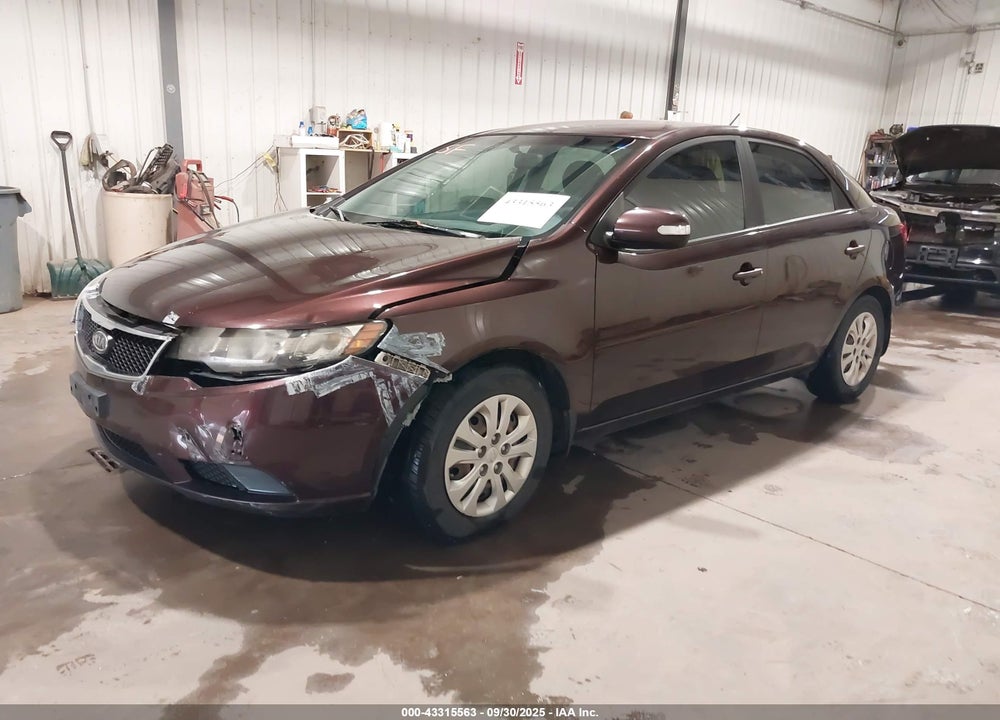 2010 KIA FORTE EX VIN: KNAFU4A26A5855308