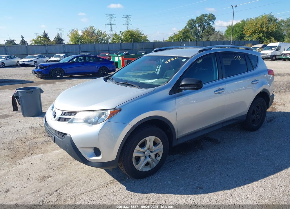 2015 TOYOTA RAV4 LE VIN: 2T3ZFREV7FW190267
