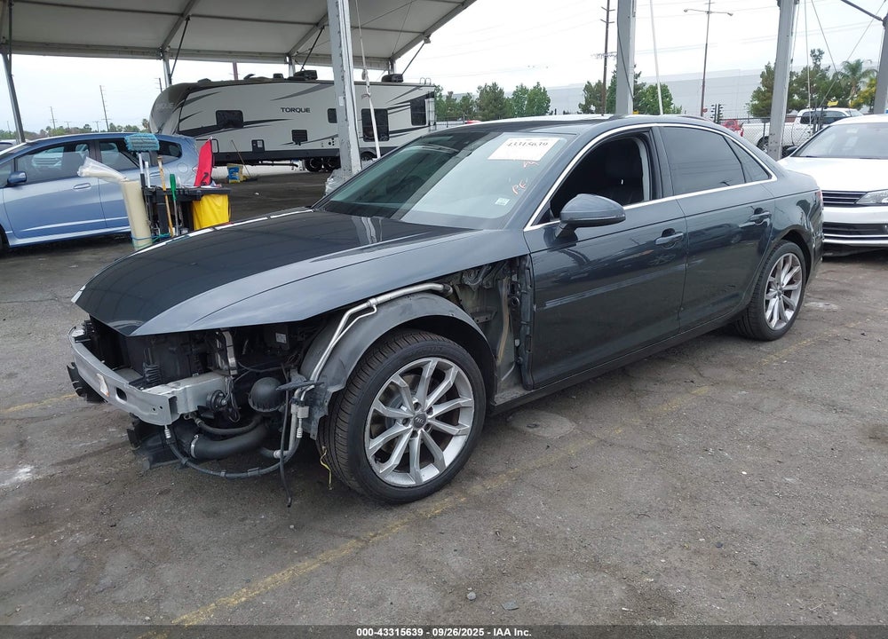 2019 AUDI A4 40 TITANIUM PREMIUM VIN: WAUGMAF4XKN004921