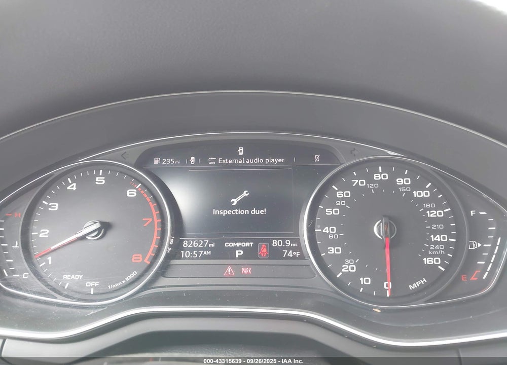 2019 AUDI A4 40 TITANIUM PREMIUM VIN: WAUGMAF4XKN004921