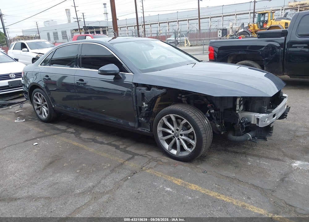 2019 AUDI A4 40 TITANIUM PREMIUM VIN: WAUGMAF4XKN004921