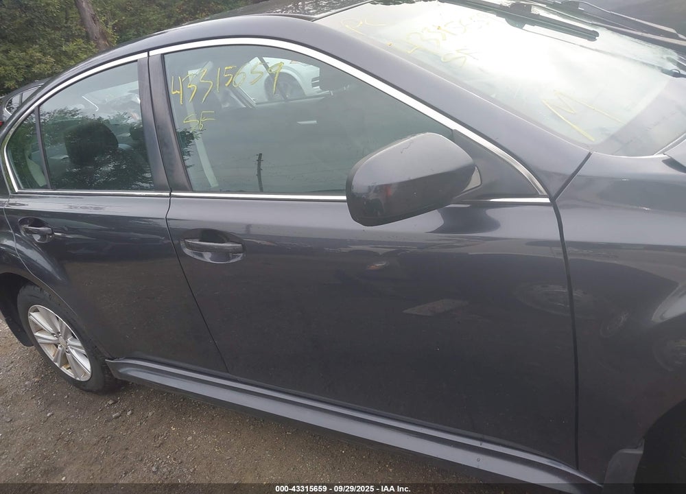2012 SUBARU LEGACY VIN: 4S3BMBC64C3032283