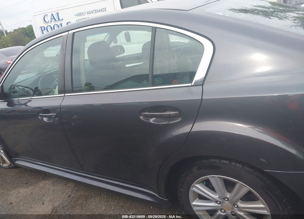 2012 SUBARU LEGACY VIN: 4S3BMBC64C3032283