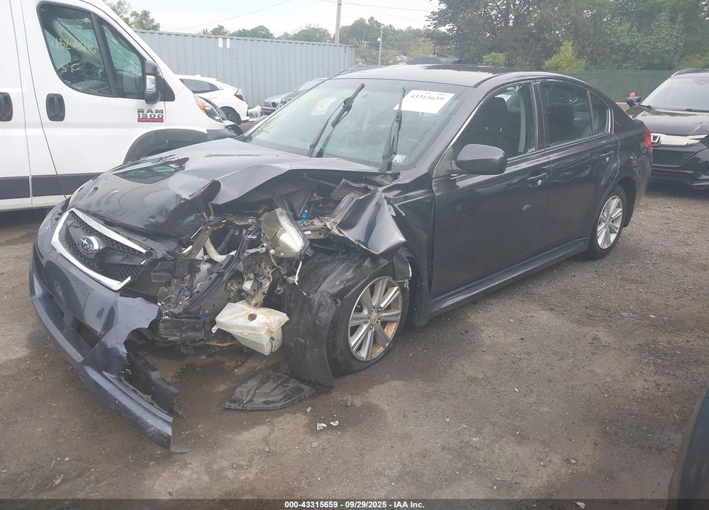 2012 SUBARU LEGACY VIN: 4S3BMBC64C3032283