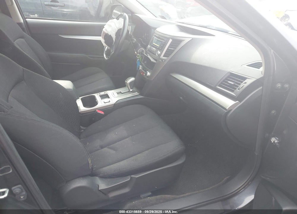 2012 SUBARU LEGACY VIN: 4S3BMBC64C3032283