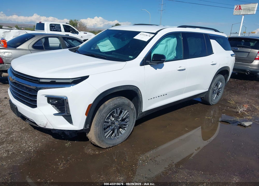 2025 CHEVROLET TRAVERSE VIN: 1GNERGRS7SJ156047