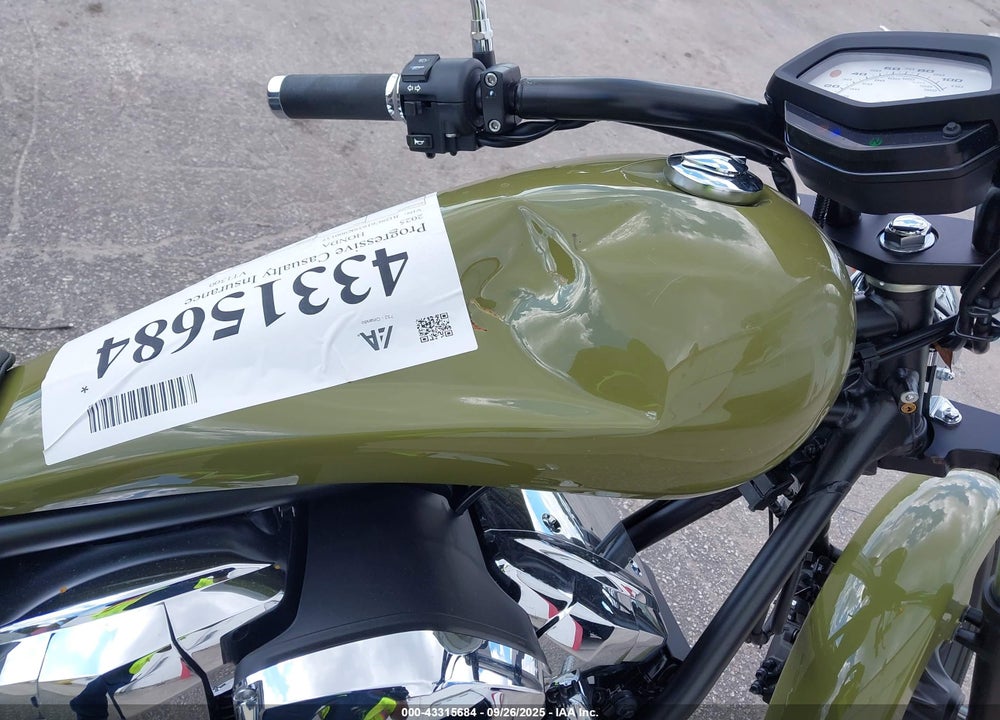 2025 HONDA VT1300 VIN: JH2SC6165SK900137
