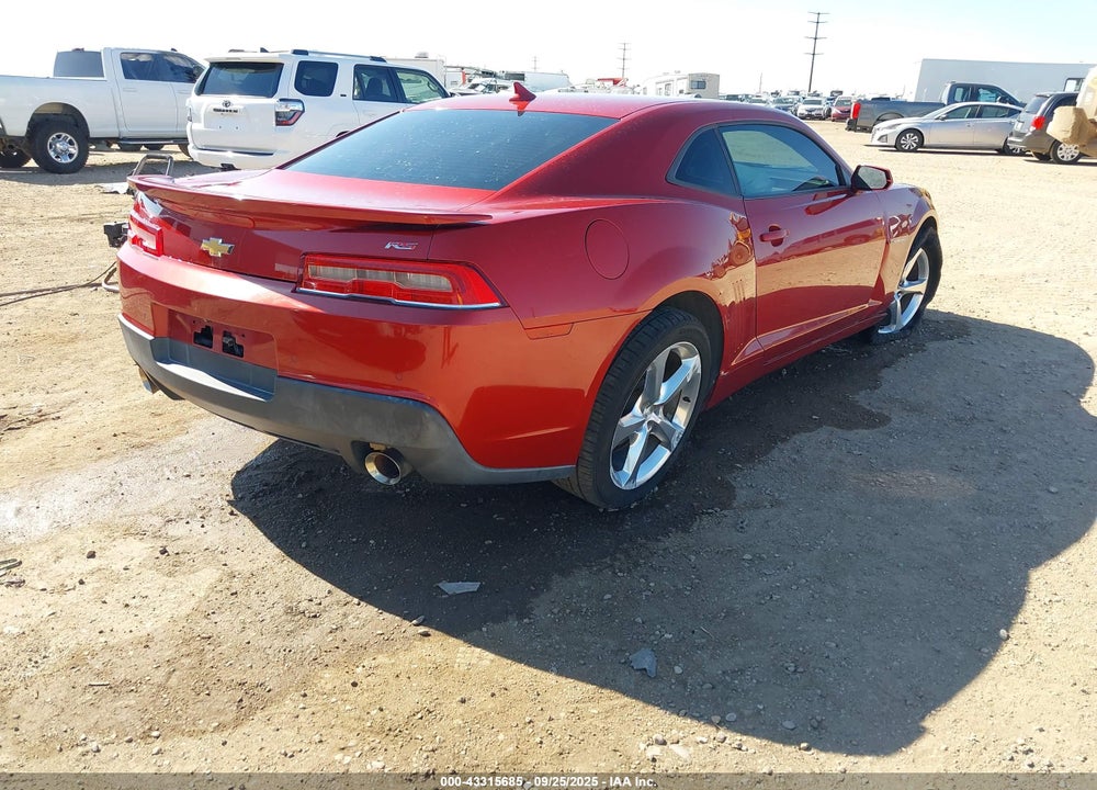 2014 CHEVROLET CAMARO 2LT VIN: 2G1FC1E35E9151514