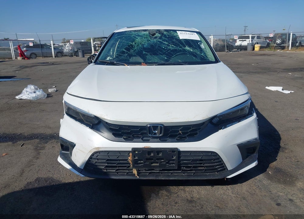 2023 HONDA CIVIC EX-L /EX-L W/O BSI VIN: 19XFL1H73PE016655