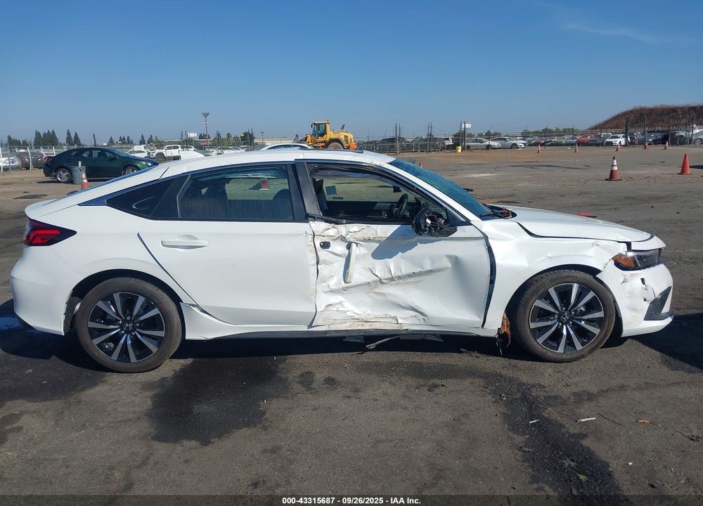 2023 HONDA CIVIC EX-L /EX-L W/O BSI VIN: 19XFL1H73PE016655